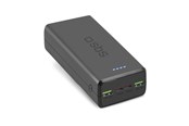 Powerbank (Akku) - SBS Powerbank TTBB30000PD20K 30000 mAh 2 x USB-C 2 x USB-A - black Powerbank (Akku) - schwarz - 30000 mAh - TTBB30000PD20K