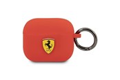 Handys - Cover & Cases - Ferrari Silicone Case for AirPods 3 - Red - 3666339009625