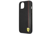 Handys - Cover & Cases - Ferrari On Track Carbon Stripe Case for iPhone 13 mini - Black - 3666339026554