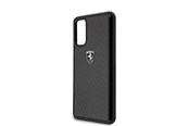 Handys - Cover & Cases - Ferrari Carbon Heritage Case for Samsung Galaxy S20 - Black - 3700740473382