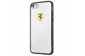 Handys - Cover & Cases - Ferrari Racing Shield Case for iPhone 7 / 8 / SE 2020 / SE 2022 - Transparent Black - 3700740392300
