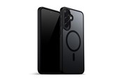 Handys - Cover & Cases - CRONG Hybrid Matte Magnetic - MagSafe Case Samsung Galaxy A56 (Black) - CRGHMMSGA56BLK