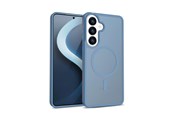 Handys - Cover & Cases - CRONG Hybrid Matte Magnetic - MagSafe Case for Samsung Galaxy S26 (Blue) - CRGHMMSGS26MBL
