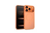 Handys - Cover & Cases - CRONG Hybrid Matte Magnetic - MagSafe iPhone 17 Pro Max Case (Orange) - CRGHMMIP1769PORG