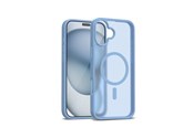 Handys - Cover & Cases - CRONG Hybrid Matte Magnetic - MagSafe iPhone 17 Case (Blue) - CRGHMMIP1763MBL