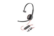 Kopfhörer/Headsets - HP Poly Blackwire 3220 Stereo USB-C Headset (Bulk) - 8X2J9A6