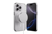 Handys - Cover & Cases - CRONG Clear MAG Pro - iPhone 15 Pro MagSafe Case (Clear) - CRGCLRMPIP1561PWHT