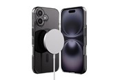 Handys - Cover & Cases - CRONG Clear MAG Pro - iPhone 16 MagSafe Case (Black) - CRGCLRMPIP1661BLK
