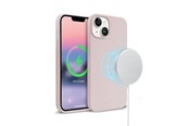 Handys - Cover & Cases - CRONG Color Cover Magnetic - iPhone 14 Plus MagSafe Case (sand pink) - CRG-COLRM-IP1467-PNK