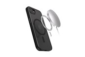 Handys - Cover & Cases - CRONG Hybrid Frost MAG Cover - iPhone 17e / 16e MagSafe Case (Black) - CRGHFMIPSE4BLK