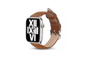 Smartwatch - Accessories - CRONG Noble Band - Genuine Leather Strap for Apple Watch 38/40/41/42 mm (Mocha) - CRG-40NOB-MKA