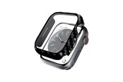 Smartwatch - Accessories - CRONG Hybrid Watch Case - Case with glass Apple Watch 41mm (Carbon) - CRG-41HS-CRB