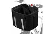 Fahrrad-Zubehör - Wozinsky fabric bicycle basket large - black - 5907769385308
