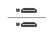 Display Kabel - Unitek HDMI cable with Ethernet - 30 cm - C11061BK-0.3M