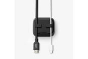 Handys - Anderes Zubehör - Spigen Magnetic Cable Holder - black - APP11145