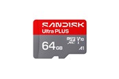Speicherkarten - SANDISK Ultra PLUS - SDSQUWC-064G-GN6MA