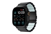 Smartwatch - Accessories - Nomad Stratos Band - 49mm | Black Titanium | Icy Blue Glow FKM - NM009896858