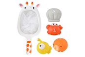 Baby Spielzeug - Fresh Kid Tub Fun! Giraffe fishing set 5 parts - 3505