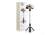 Handys - Anderes Zubehör - Tech-Protect L01S Bluetooth Selfie Stick with Tripod up to 70cm - Black - 0795787711484