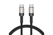 USB Kabel - Tech-Protect  UltraBoost Evo Cable USB-C / USB-C PD 100W 5A 1m - Titanium - 5906203690633