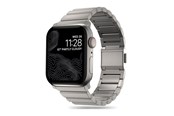 Smartwatch - Accessories - Tech-Protect SteelBand Bracelet for Apple Watch 4 / 5 / 6 / 7 / 8 / 9 / SE / Ultra 1 / 2 (42/44/45/49 mm) - Titanium - 5906302300501