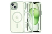Handys - Cover & Cases - Tech-Protect  MagMat MagSafe Case for iPhone 15 - Clear Green - 5906302307982