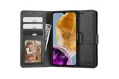 Handys - Cover & Cases - Tech-Protect Wallet Case for Samsung Galaxy M15 5G - Black - 5906302308101