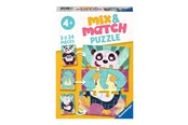Puzzle - Ravensburger - Funny Animals Mix & Match - 10105137
