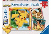 Puzzle - Ravensburger Pokémon 3x49p - 5+ - 12004062