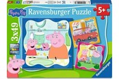 Puzzle - Ravensburger Peppa Pig 3x49p - 5+ - 12004288