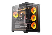 Gehäuse - Darkflash C280 Computer Case + 7 Fans - Gehäuse - Schwarz - C280 BLK +7F