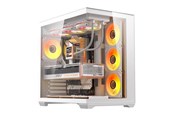 Gehäuse - Darkflash C280 Computer Case + 7 Fans - Gehäuse - Weiß - C280 WHT +7F