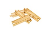 Holzspielzeug - Bigjigs Wooden Rails - Straight 4 pcs. - BJT101