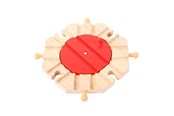 Holzspielzeug - Bigjigs Wooden Rails - 8 Direction Turntable - BJT134