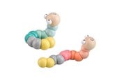 Baby Spielzeug - Bigjigs Wooden Worm - Pastel - 36089-error
