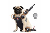 Hunde - Zolux Travel Safe Isofix Car Safety Harness Red Small 7-15kg - 3336024621219