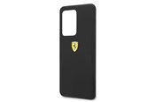 Handys - Cover & Cases - Ferrari Silicone Case for Samsung Galaxy S20 Ultra - Black - 3700740473375