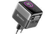 Netzteile für Laptops - Sandberg Travel Charger PD65W Display + Cable - 441-74