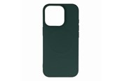 Handys - Cover & Cases - Hurtel Liquid Silicone Case MagSafe for iPhone 16 Pro Max - Dark Green - 5907769363443