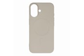 Handys - Cover & Cases - Hurtel Liquid Silicone Case MagSafe for iPhone 16 - Beige - 5907769363450