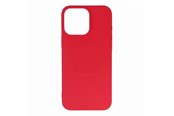 Handys - Cover & Cases - Hurtel Liquid Silicone Case MagSafe for iPhone 16 Pro - Red - 5907769363498