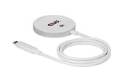 Handys - Adapter und Ladegeräte - Club 3D CAC-3026 wireless charging pad - Qi2 Qi cerfified MagSafe compatible magnetic - 25 Watt - CAC-3026