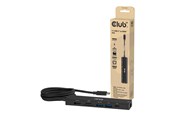 Dockingstationen - Club 3D - docking station - USB-C - HDMI - 1GbE - CSV-2555