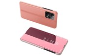 Handys - Cover & Cases - Hurtel Clear View Case for Xiaomi Redmi Note 12 5G / Poco X5 5G Flip Cover Pink - 9145576276037