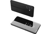 Handys - Cover & Cases - Hurtel Clear View Case Cover for Samsung Galaxy A24 4G Flip Cover Black - 9145576275931