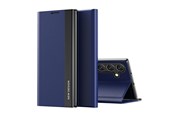 Handys - Cover & Cases - Hurtel Sleep Case Pro Case for Samsung Galaxy A24 4G with Flip Stand Blue - 9145576275610