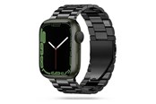 Smartwatch - Accessories - Tech-Protect Stainless Bracelet for Apple Watch 4 / 5 / 6 / 7 / 8 / 9 / SE / Ultra 1 / 2 (42 / 44 / 45 / 49 mm) - Black - 5906735412796