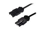 Stromkabel (Extern) - Deltaco - power extension cable - GST18 to GST18 - 30 cm - DEL-118E03