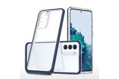 Handys - Cover & Cases - Hurtel Clear 3in1 Case for Samsung Galaxy S23 Silicone Cover with Frame Blue - 9145576272664