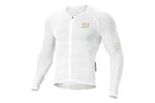 Fahrrad-Zubehör - Rockbros YDCX008 Diamond Long Sleeve Cycling Jersey Size S - White - Rockbros-15200026009